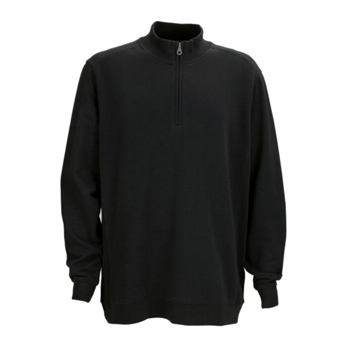 Premium Cotton 1/4-Zip Fleece Pullover Thumbnail