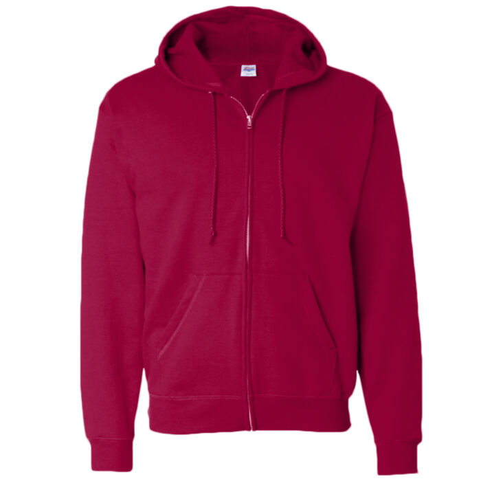 Unisex EcoSmart® Full-Zip Hooded Sweatshirt Thumbnail