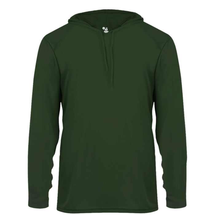 Unisex B-Core Hooded Long Sleeve T-Shirt Thumbnail