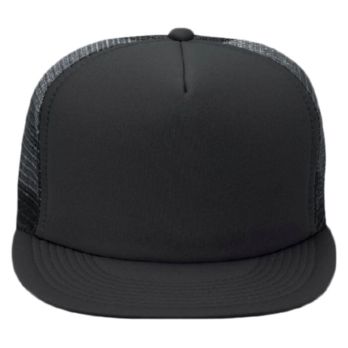 OTTO CAP® "OTTO SNAP" 5 Panel High Crown Mesh Back Trucker Snapback Hat Thumbnail