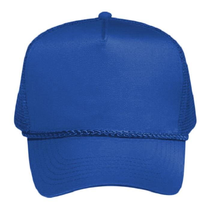 OTTO CAP® 5 Panel Mid Profile Mesh Back Trucker Hat Thumbnail