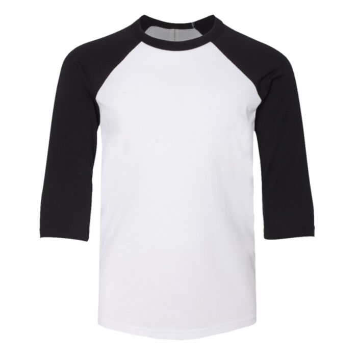 Youth Three-Quarter Sleeve Baseball Tee Thumbnail