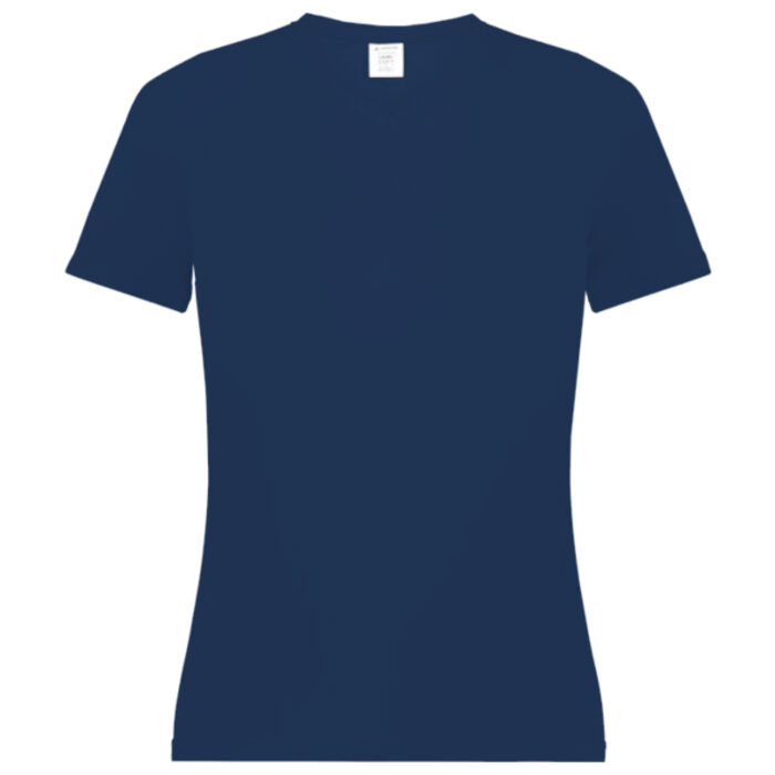 Girls' Attain Wicking V-Neck T-Shirt Thumbnail