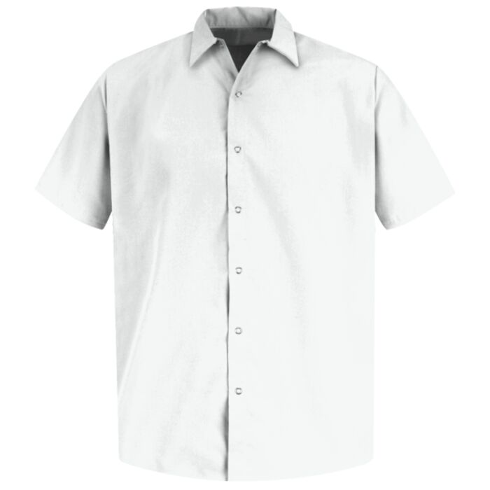 Men's Specialized Pocketless Polyester Work Shirt Thumbnail