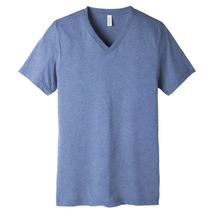 Unisex Triblend Short Sleeve V Neck Te Thumbnail