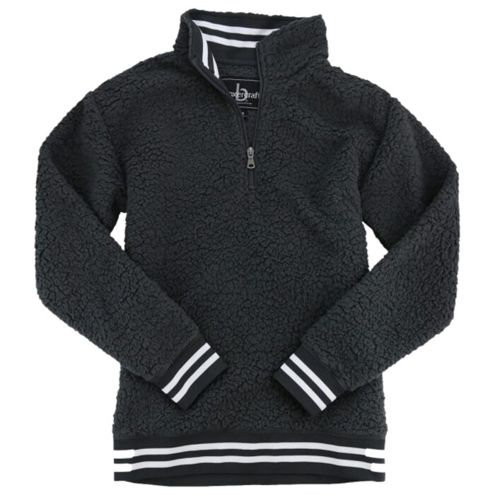 Unisex Varsity Sherpa Quarter-Zip Pullover Thumbnail