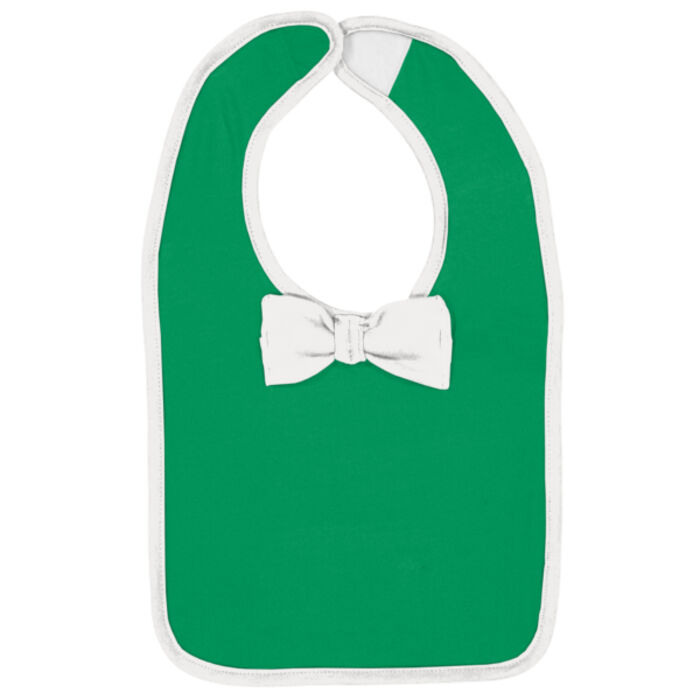 Infant Baby Rib Bow Tie Bib Thumbnail