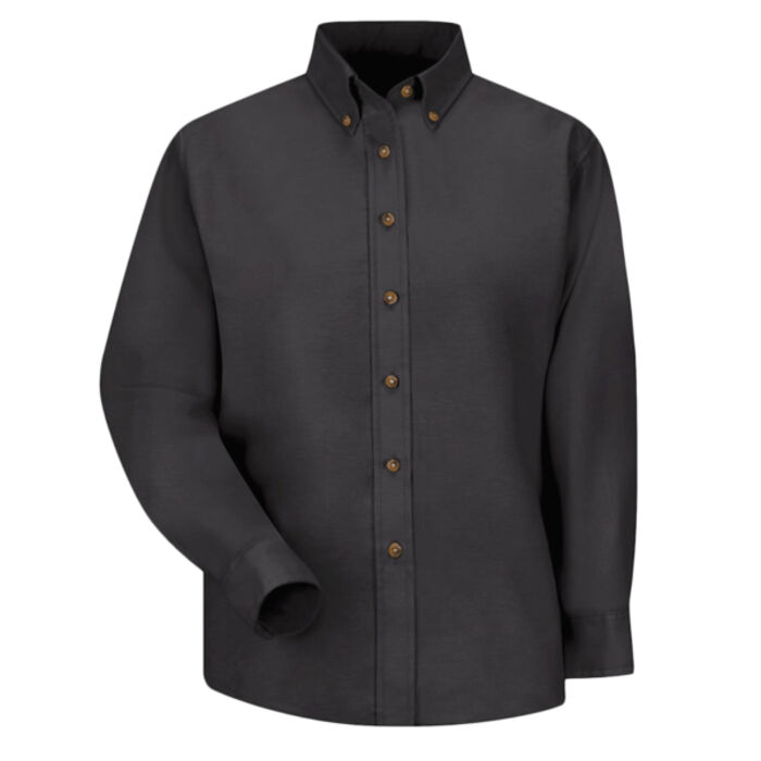 Women's Poplin Dress Shirt Thumbnail