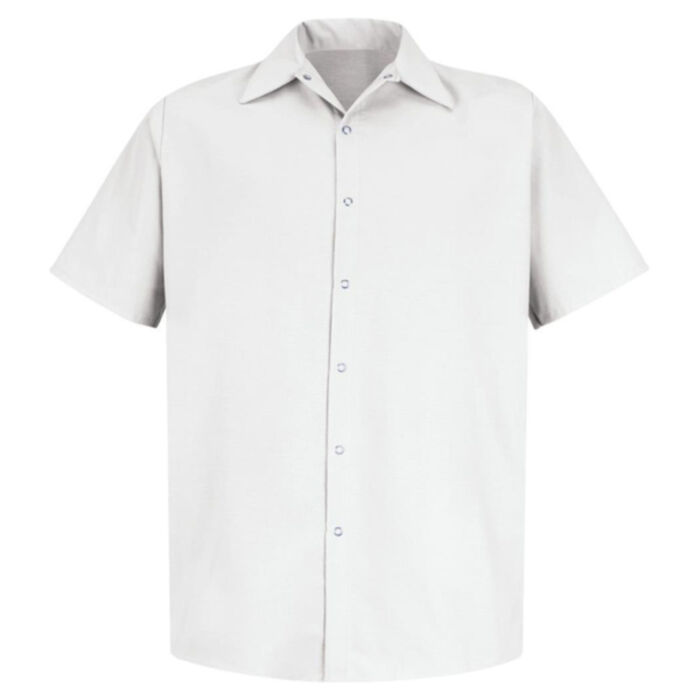 Men's Tall Specialized Short Sleeve Pocketless Work Shirt Thumbnail