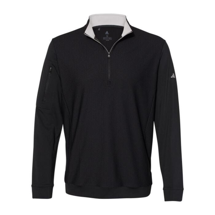 Men's Textured Quarter-Zip Pullover Thumbnail