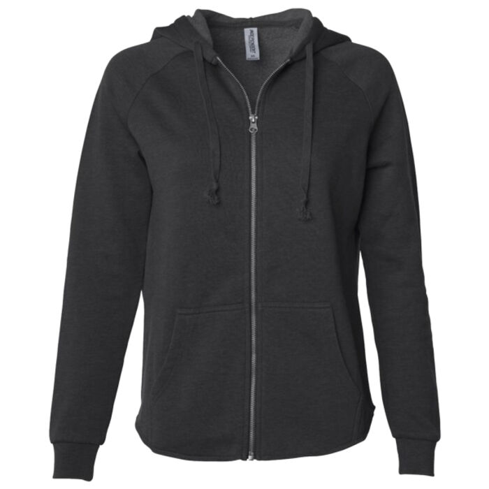 Women's California Wave Wash Full-Zip Hooded Sweatshirt Thumbnail