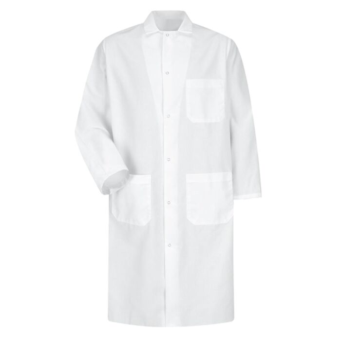 Men's Snap-Front Spun Polyester Butcher Coat Thumbnail