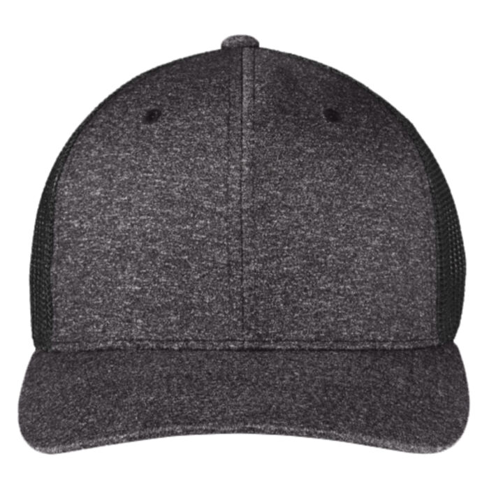 Flexfit ® Melange Mesh Back Trucker Cap Thumbnail