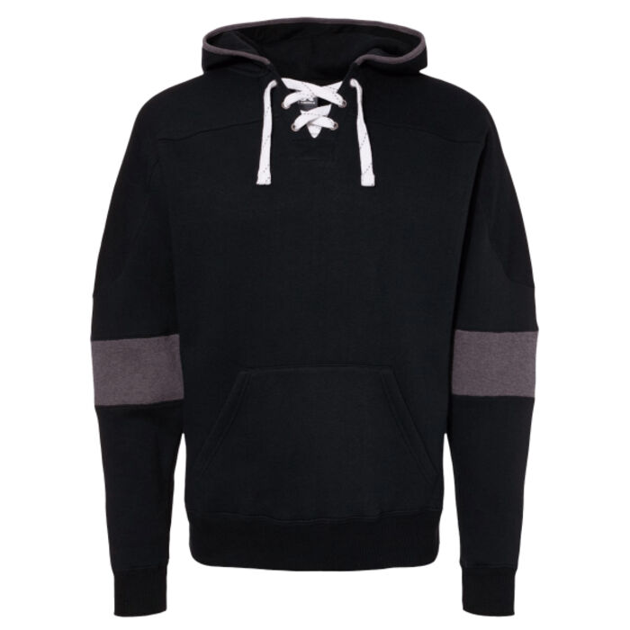 Men's Sport Lace Colorblocked Fleece Hooded Sweatshirt Thumbnail