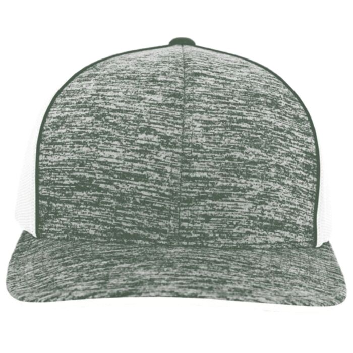 Aggressive Heather Trucker Snapback Cap Thumbnail