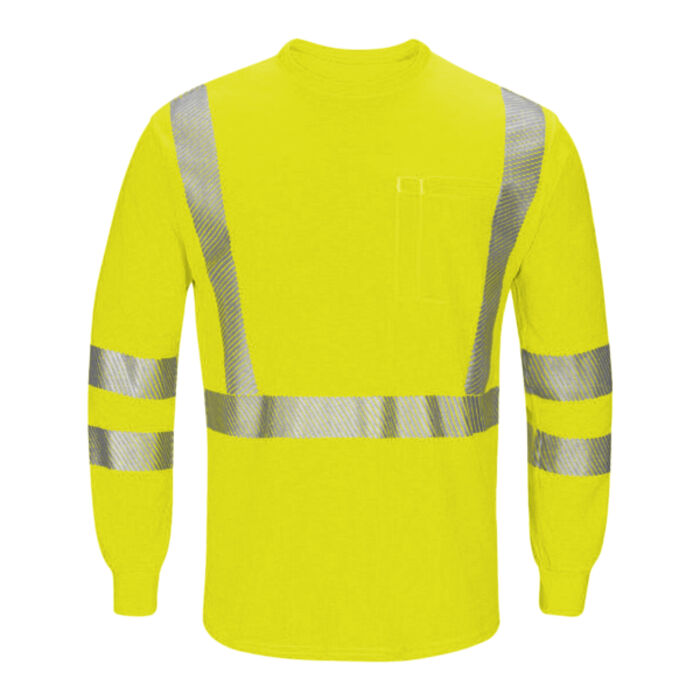 Men's Hi-Visibility Lightweight Long Sleeve T-Shirt Thumbnail