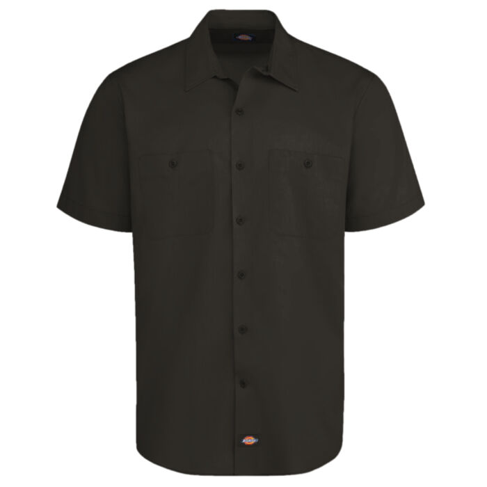Men's Tall Industrial Worktech Ventilated Short Sleeve Work Shirt Thumbnail