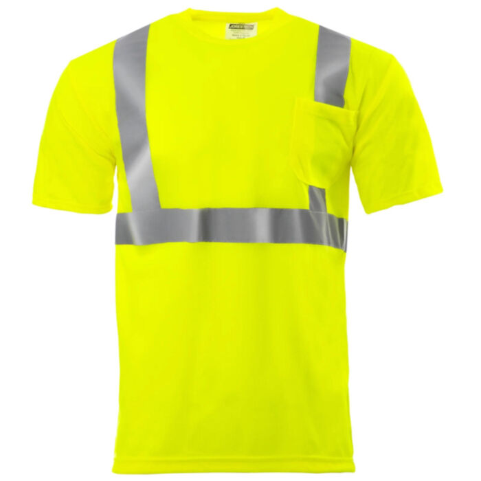 Hi-Vis Class 2 Safety Pocket T-Shirt Thumbnail
