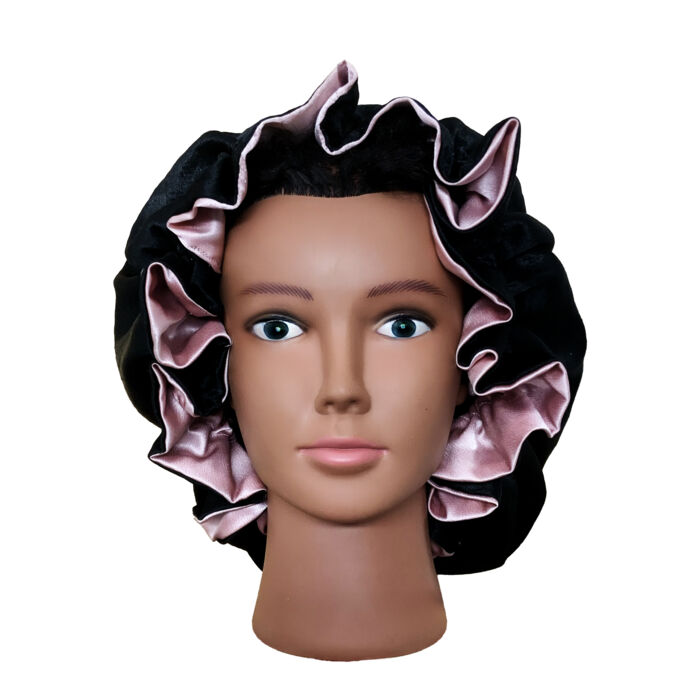 Reversible Luxury Satin Bonnet Thumbnail